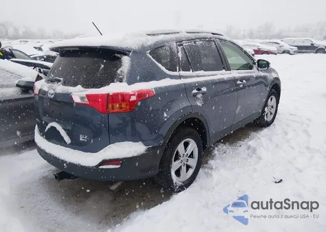 2014 Toyota Rav4 Xle из США, поврежденный, VIN JTMRFREV7ED063689